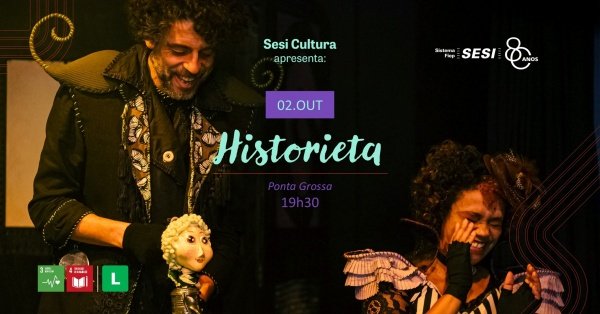 Imagem do evento HISTORIETA| Ponta Grossa