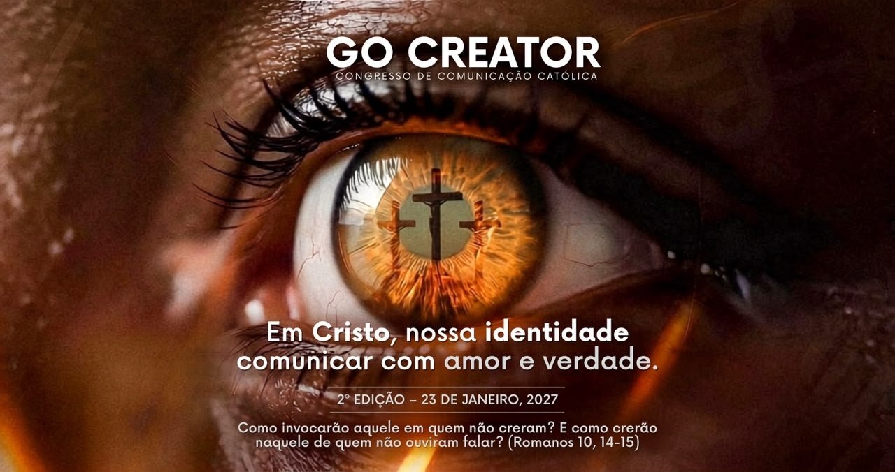 Imagem publicada pela fonte para Go Creator - Congresso de Comunicação Católica