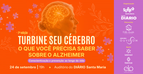 Imagem do evento Turbine seu cérebro: o que você precisa saber sobre o Alzheimer