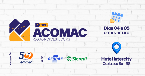 Imagem do evento 6ª Expo ACOMAC