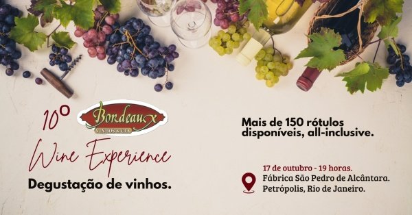 Imagem do evento 10º Bordeaux Wine Experience