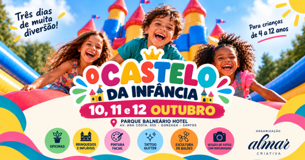 Imagem do evento O CASTELO DA INFÂNCIA - DIA DAS CRIANÇAS 2026