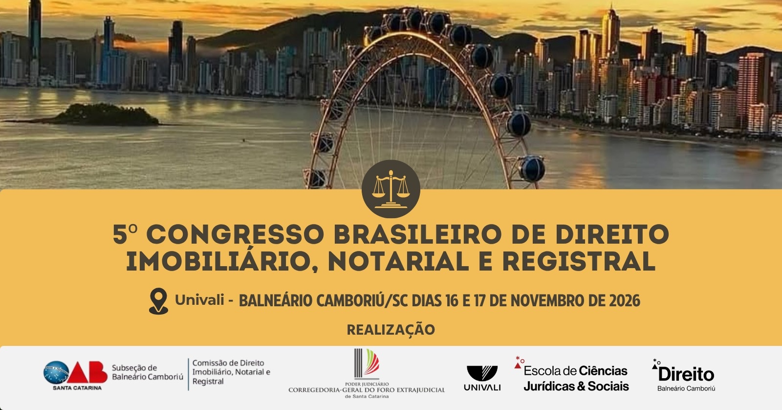 5º Congresso Brasileiro de Direito Imobiliário, Notarial e Registral