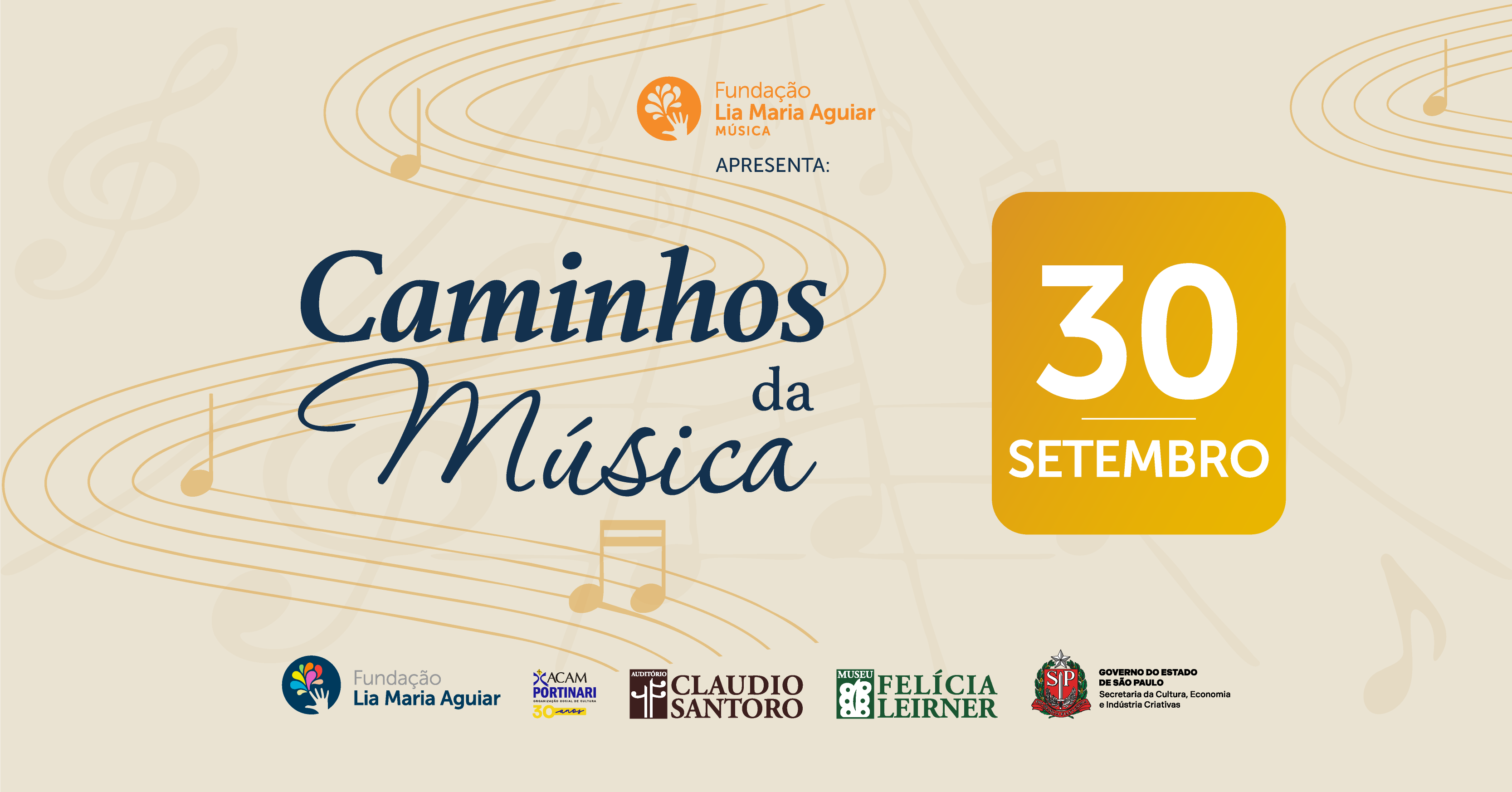 SOMOS ARTE FLMA 2026 | Música - Caminhos da Música | 30/09