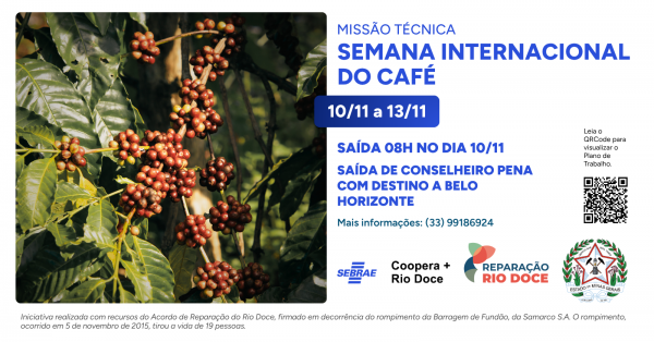 Imagem do evento Missão Técnica: Semana Internacional do Café