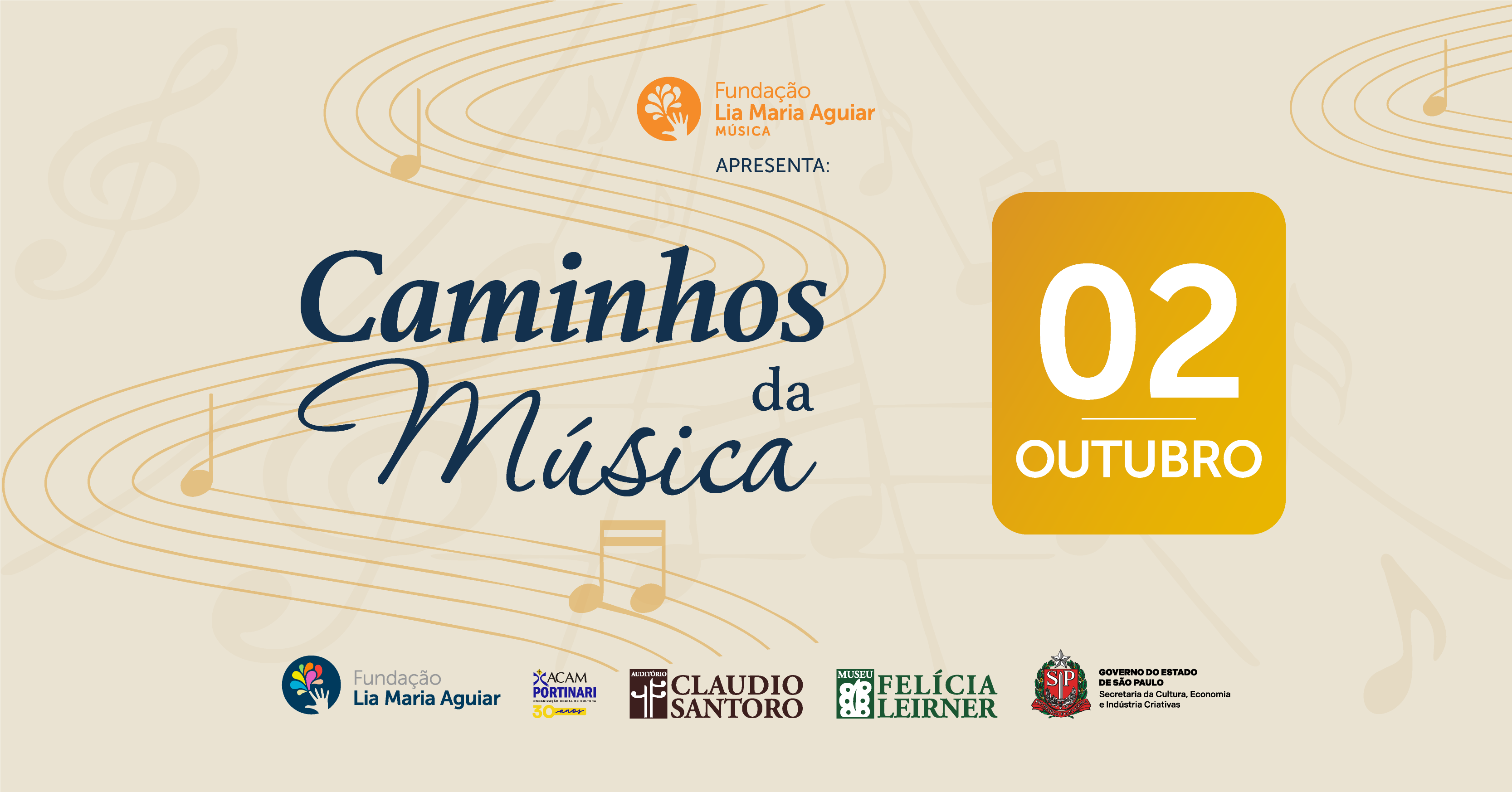 SOMOS ARTE FLMA 2026 | Música - Caminhos da Música | 02/10