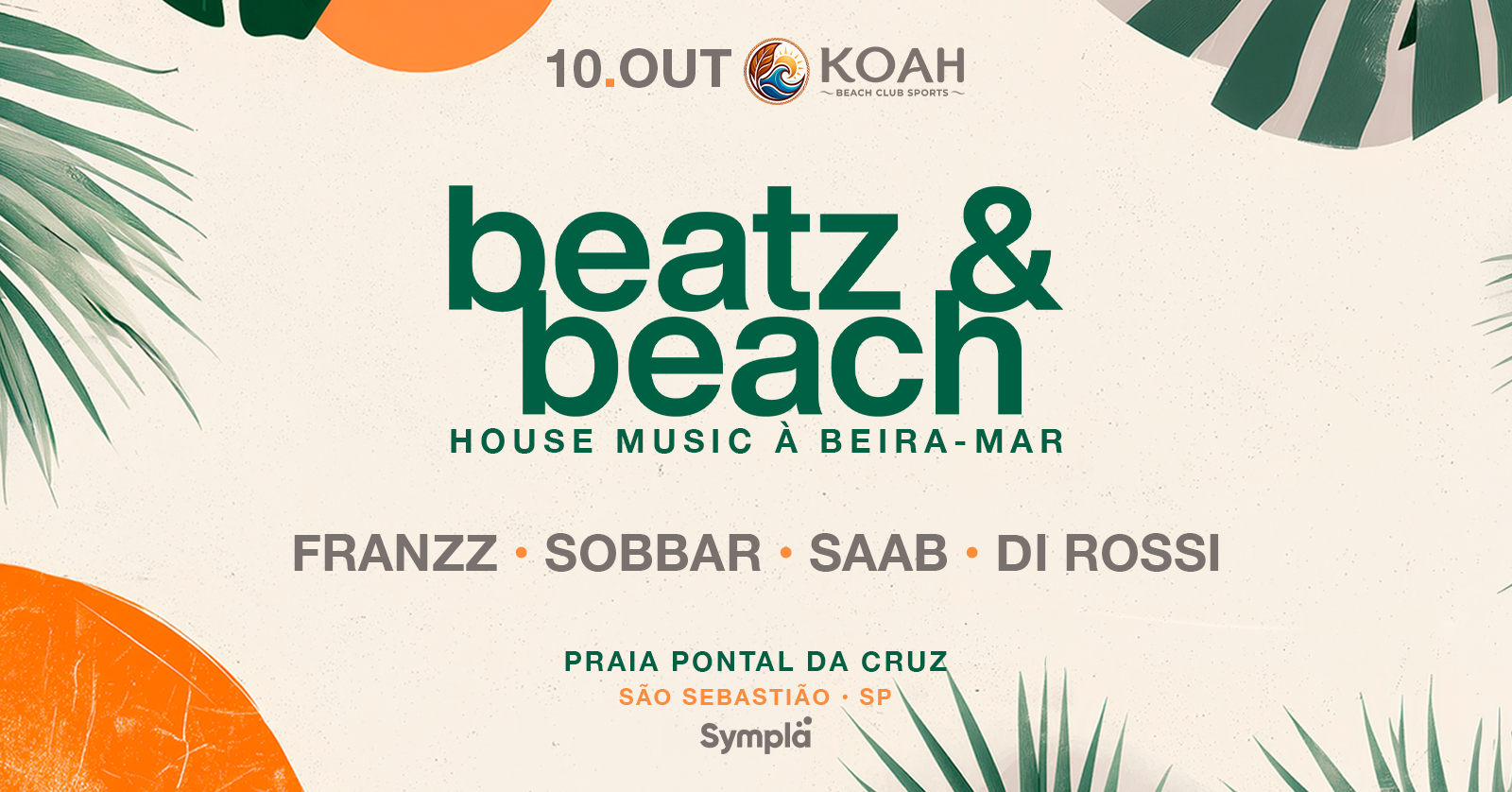 Capa do evento: BEATZ & BEACH #02