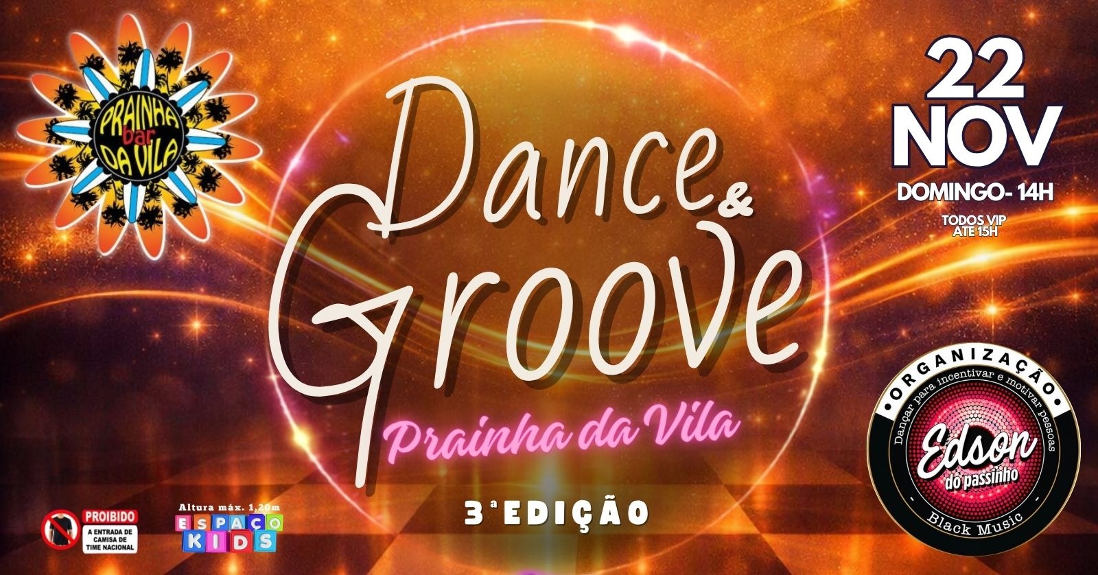 Dance & Groove Prainha da Vila 3ª Edição! (22/11)