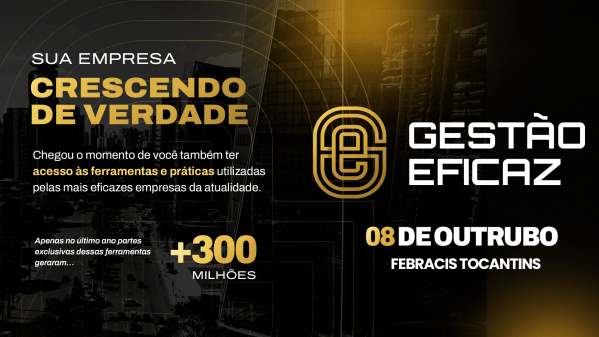 Imagem do evento GESTÃO EFICAZ - PALMAS