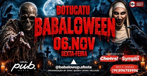 Imagem do evento HALLOWEEN BABALOW UP