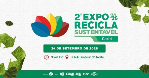 Imagem do evento 2ª Exporecicla Sustentável no Cariri