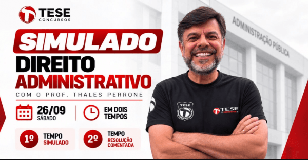 Imagem do evento Simulado de Direito Administrativo