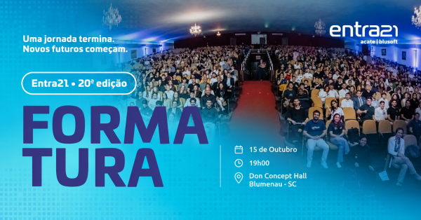Imagem do evento Formatura da 20º edição do Programa Entra21