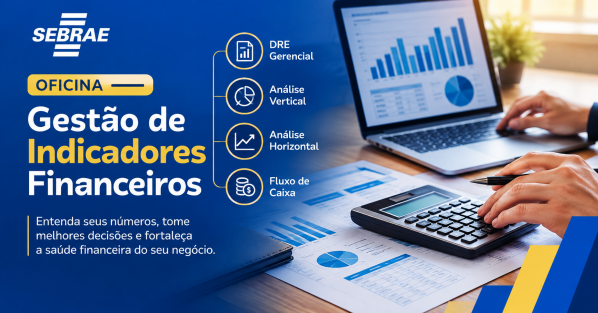 Imagem do evento Oficina Indicadores Financeiros - SEBRAE CONTAGEM
