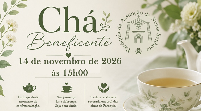 Chá Beneficente Paróquia Assunção São Paulo