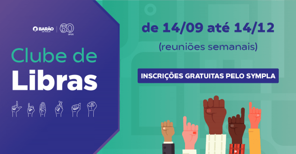 Imagem do evento Clube de Libras