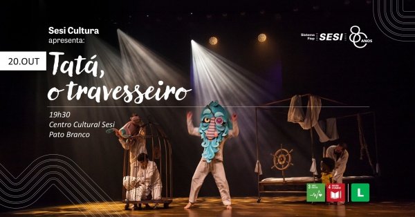 Imagem do evento TATÁ, O TRAVESSEIRO | Pato Branco