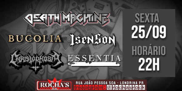 Imagem do evento Death Machine
