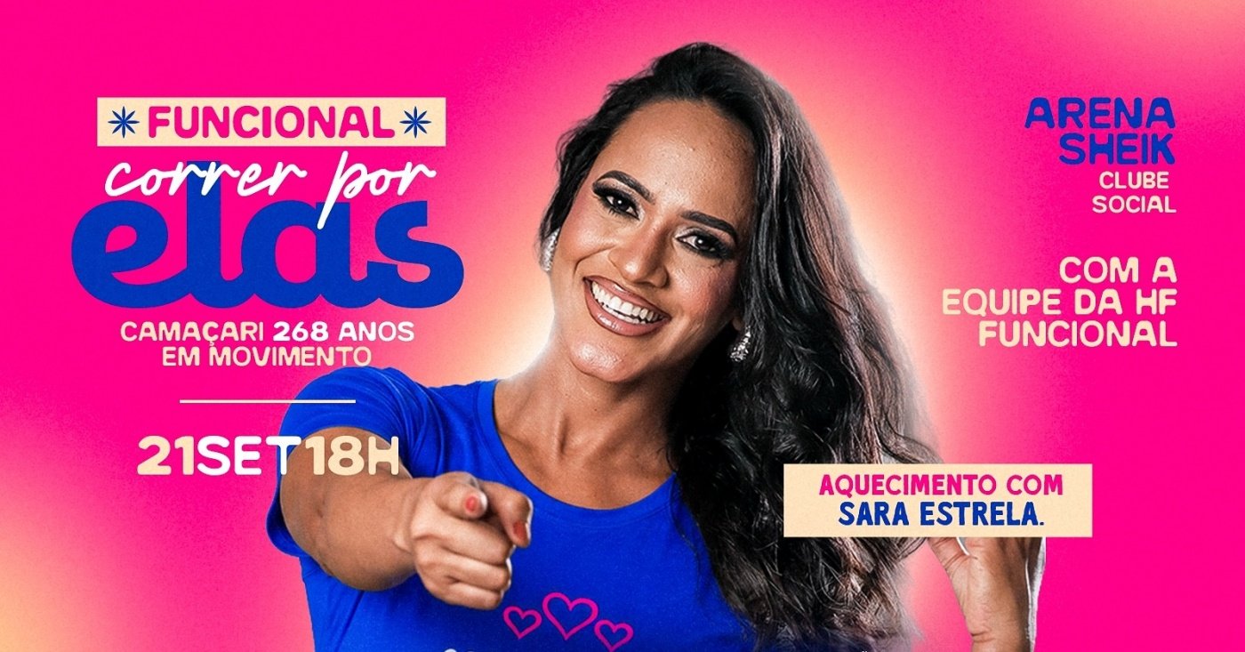 TREINÃO FUNCIONAL - CORRER POR ELAS
