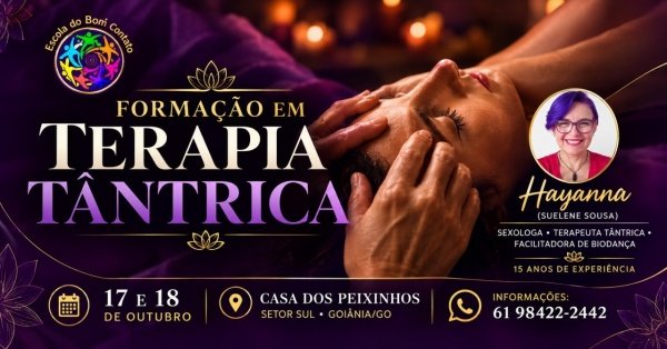 Imagem do evento Formação em Terapia Tântrica em Goiânia (Presencial)