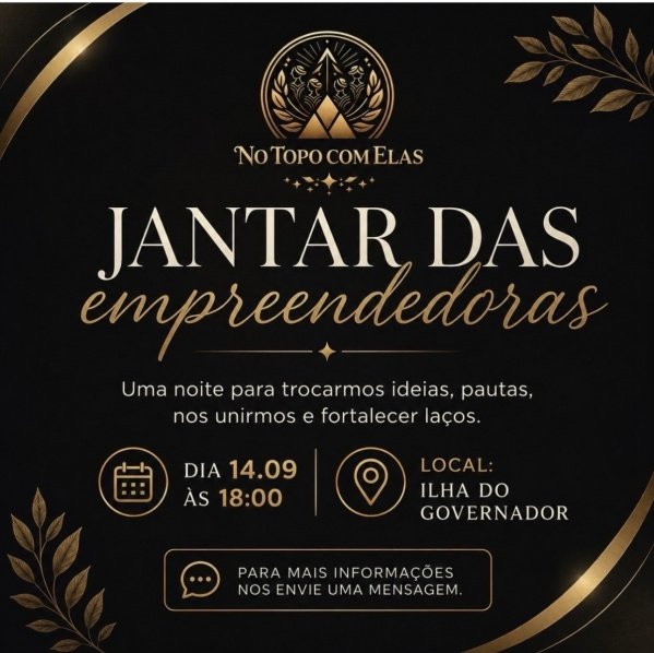Imagem do evento Jantar das empreendedoras - Rodízio de Carne com Buffet da Ilha do Governador