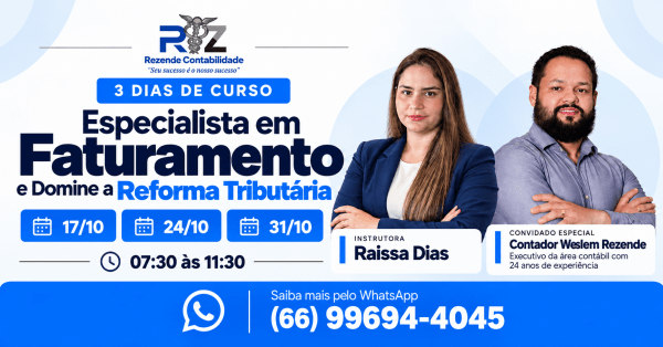 Imagem do evento Especialista em Faturamento - Domine a Reforma Tributária