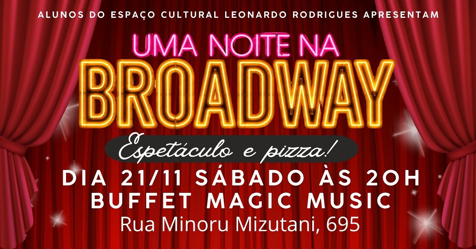 FESTIVAL DE TEATRO - ESPAÇO CULTURAL LEONARDO RODRIGUES
