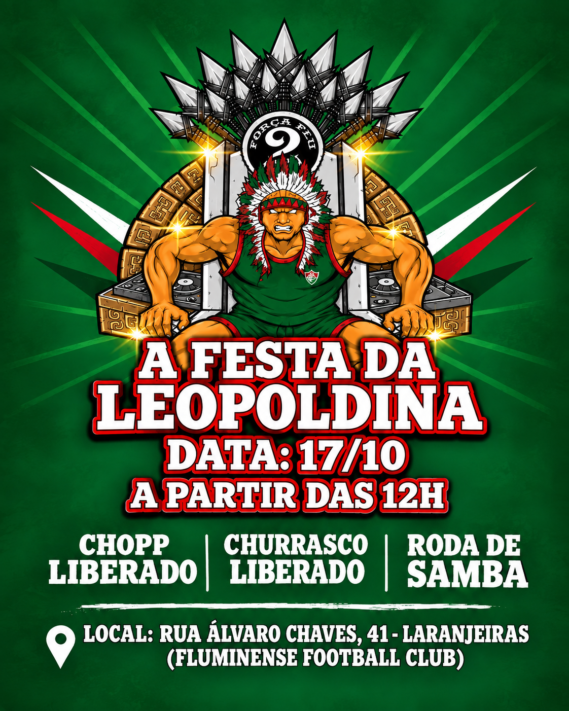 Festa Força Flu Leopoldina - Rio de Janeiro, RJ