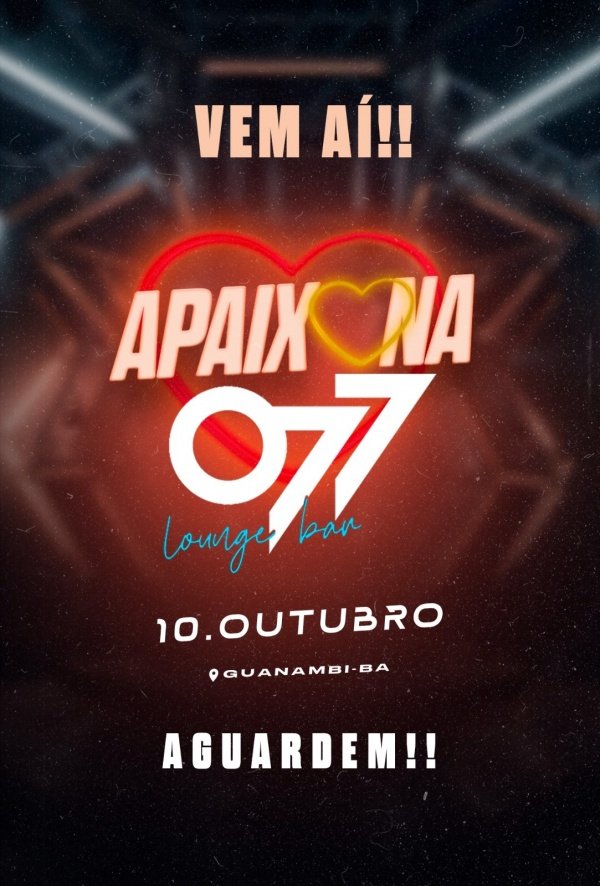 Imagem do evento Apaixona 077