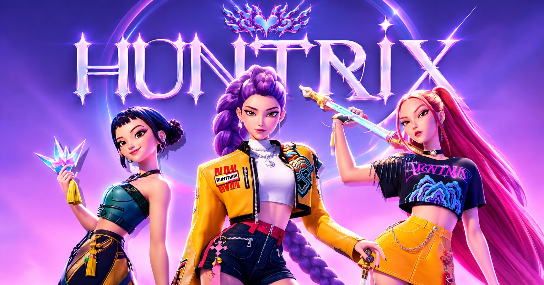 17/10 SHOW DAS HUNTRIX - GUERREIRAS DO K-POP AO VIVO EM SÃO GONÇALO - ESPAÇO ROXX!