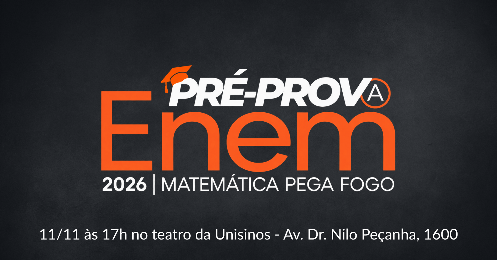 PRÉ-PROVA ENEM 2026 - Matemática Pega Fogo