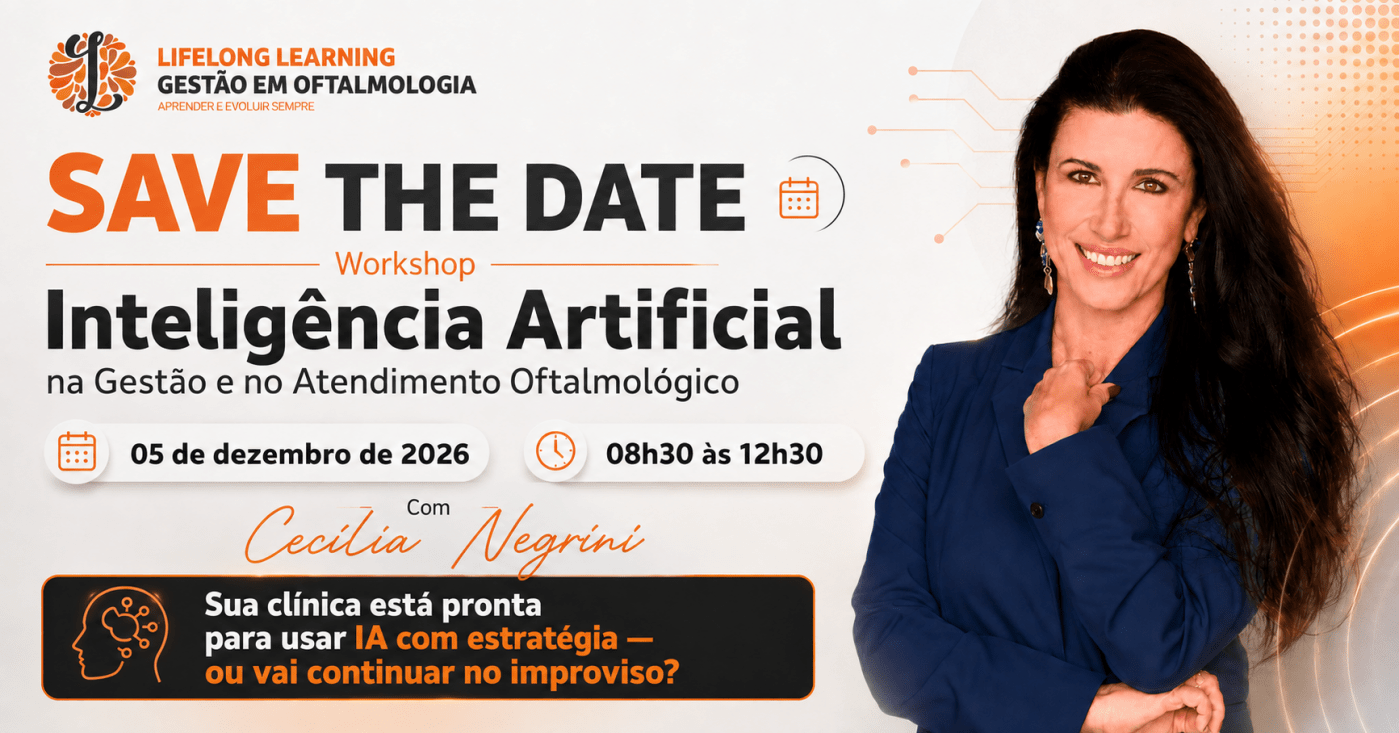 Workshop Inteligência Artificial na Gestão e no Atendimento Oftalmológico