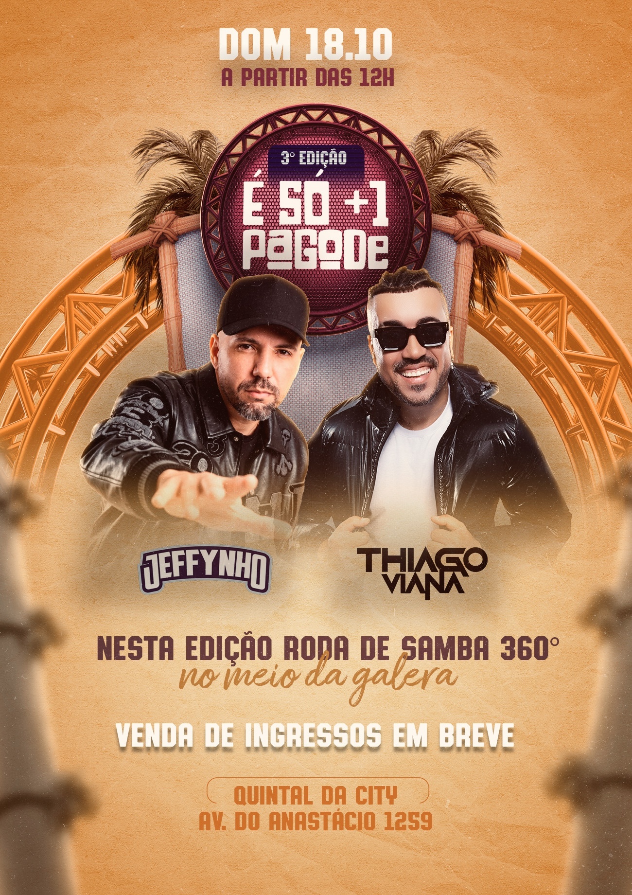 É Só + 1 Pagode (3 edição) - São Paulo, SP