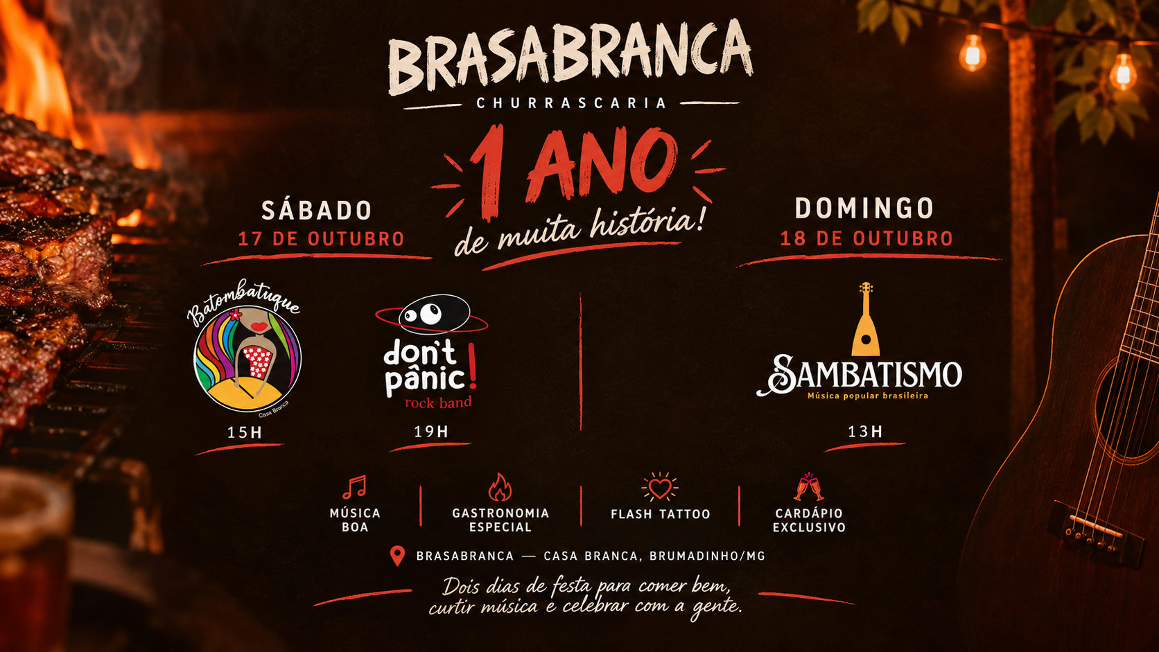 ANIVERSÁRIO DO BRASA - Brumadinho, MG