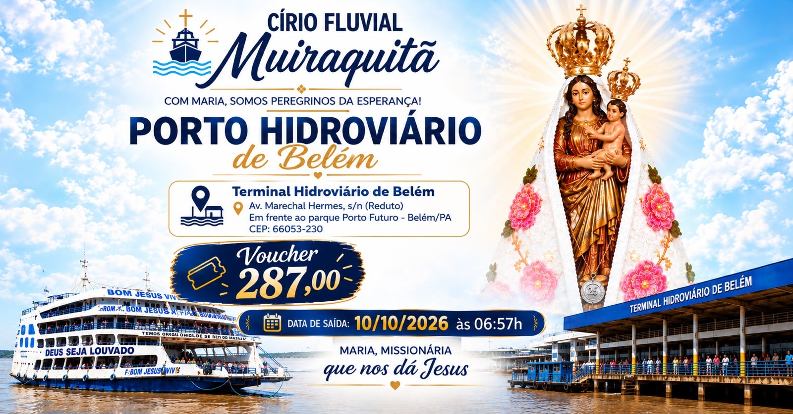 Círio Fluvial Muiraquitã 2026