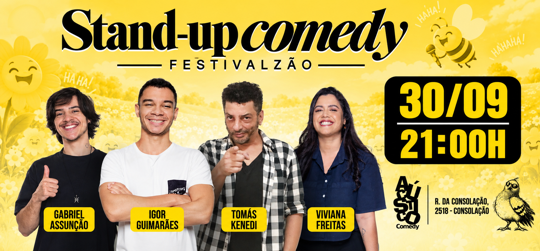 Festivalzao - Igor Guimarães - Acustico Comedy em São Paulo