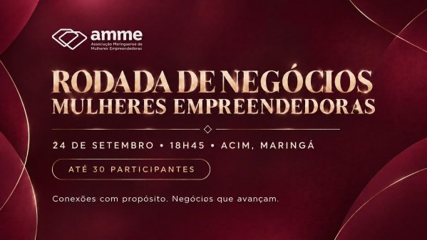 Imagem do evento RODADA DE NEGÓCIOS AMME