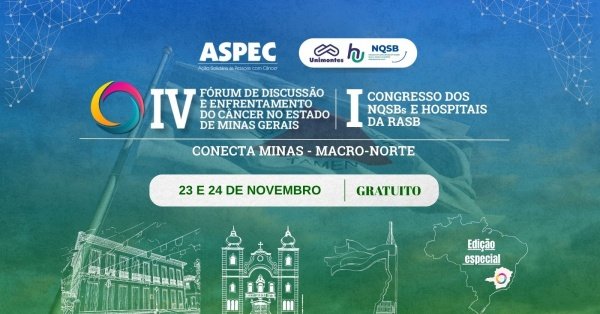 Imagem do evento EDIÇÃO ESPECIAL DO IV FÓRUM DE DISCUSSÃO E ENFRENTAMENTO DO CÂNCER E I CONGRESSO DOS NQSBs DA RASB