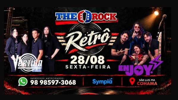 Imagem do evento Vertigo | Enjoy The Rock Retrô