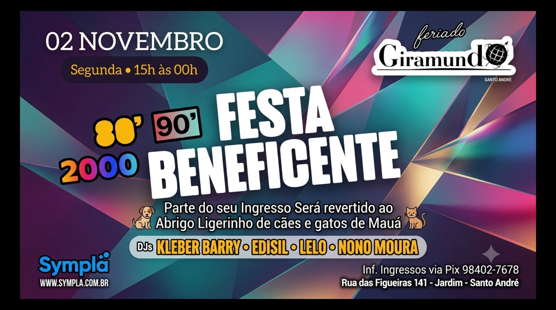 FESTA BENEFICENTE NO GIRAMUNDO - Santo André, SP