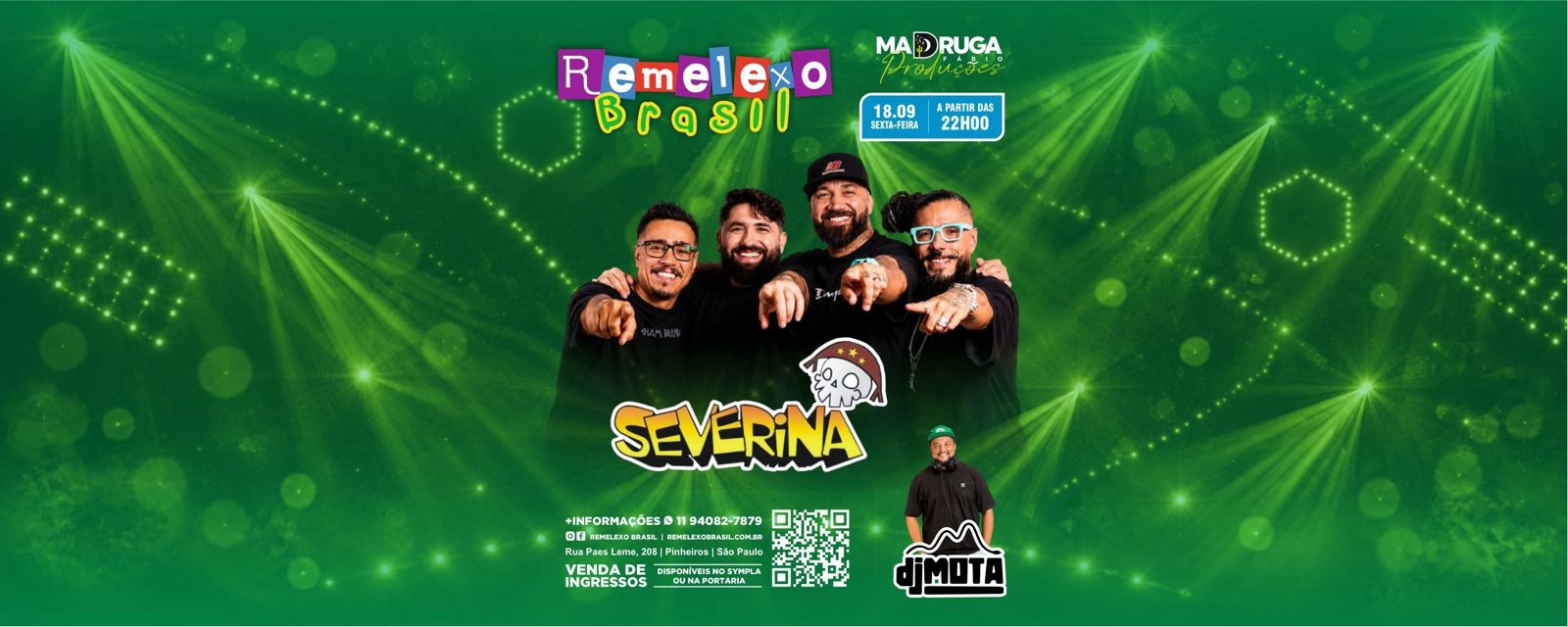 SEVERINA e DJ MOTA no REMELEXO BRASIL