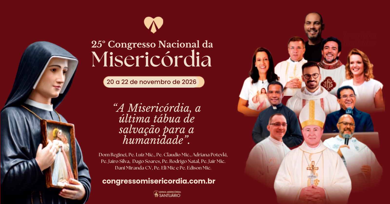 25º CONGRESSO NACIONAL DA DIVINA MISERICÓRDIA