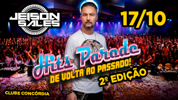 Imagem do evento HITS PARADE 2ª EDIÇÃO