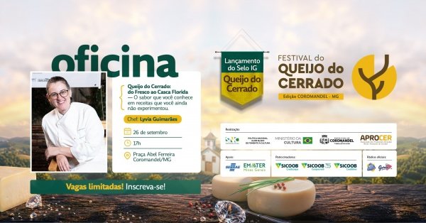 Imagem do evento Queijo do Cerrado: Do fresco ao casca florida