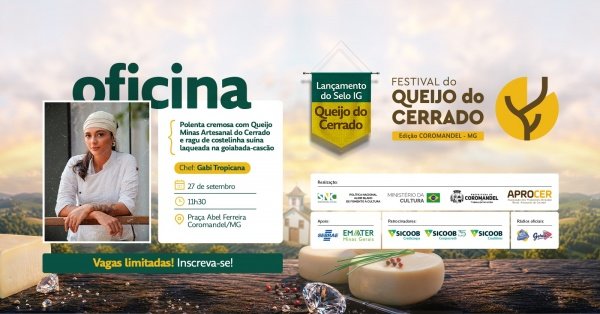 Imagem do evento Polenta Cremosa com Queijo Minas Artesanal do Cerrado