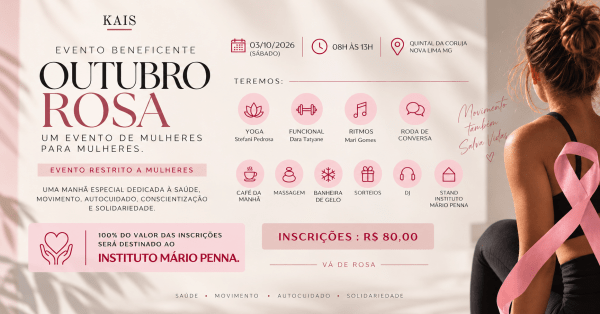 Imagem do evento OUTUBRO ROSA- KAIS
