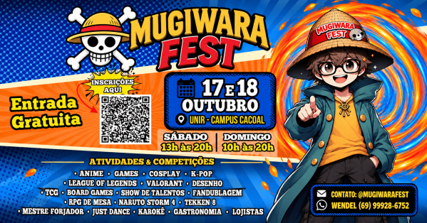Imagem do evento Mugiwara Fest - 3ª Edição