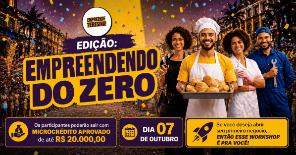 Imagem do evento EMPREENDE TERESINA - EMPREENDENDO DO ZERO