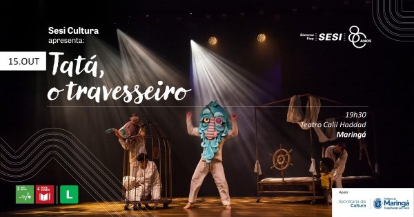 Imagem do evento TATÁ, O TRAVESSEIRO | MARINGÁ