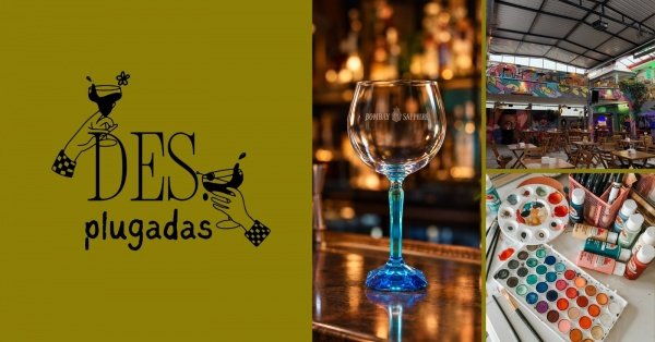 Imagem do evento Pintura em taça de gin